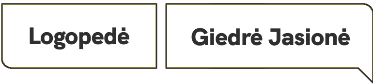 Logopedė – Giedrė Jasionė